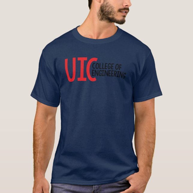 T-shirt UIC College of Engineering (Devant)