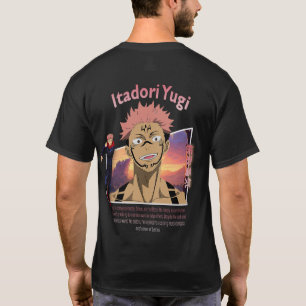 T-shirt ujutsu Kaisen Graphic Tee Chemise Yuji Itadori