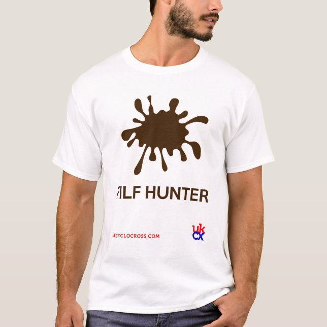 T-shirt UKCyclocross : Chasseur de Filf (Devant)