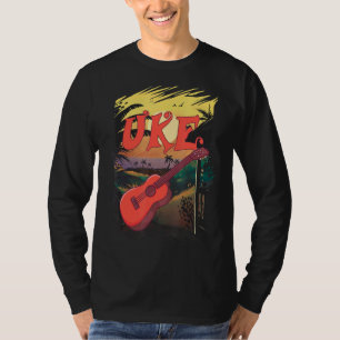 T-shirt Uke Hawaii Ukulele Guitariste Musique hawaïenne Uk