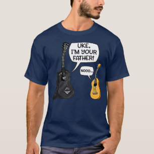 T-shirt Uke Im Ton Père Funny Guitare