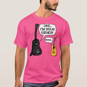 T-shirt Uke Im Ton Père Funny Guitare