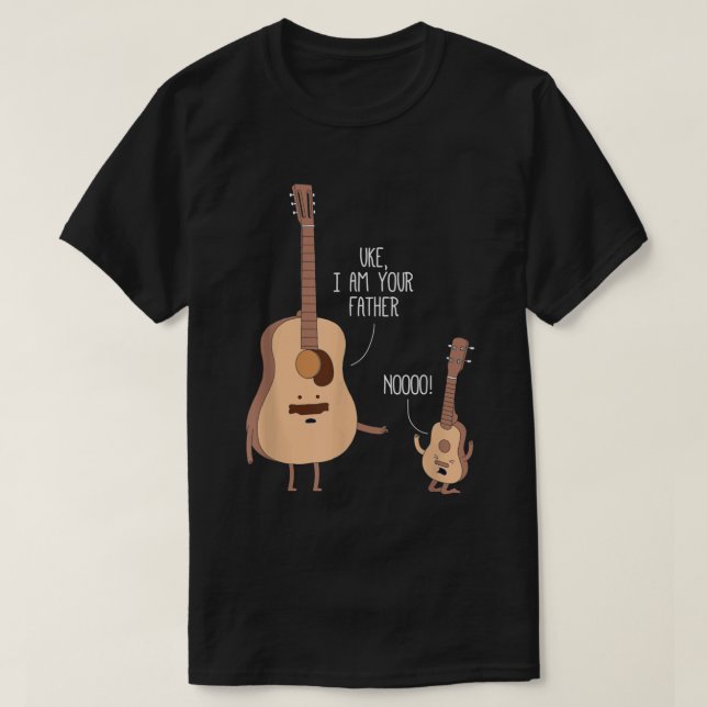 T-shirt Uke, Je Suis Ton Père (Design devant)