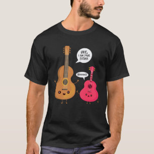 T-shirt Uke Je Suis Ton Père Humour Guitare et Ukulele