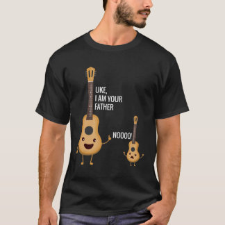 T-shirt Uke Je Suis Ton Père T Shirt Ukulele Funny Guitare