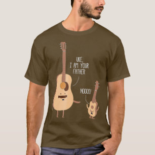 T-shirt Uke Je Suis Ton Père T Shirt Ukulele Guitare