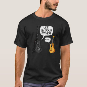 T-shirt Uke Je Suis Ton Père Ukulele Guitare Musique