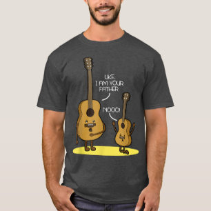 T-shirt Uke Je Suis Votre Père Ukulele Funny Guitare Musiq