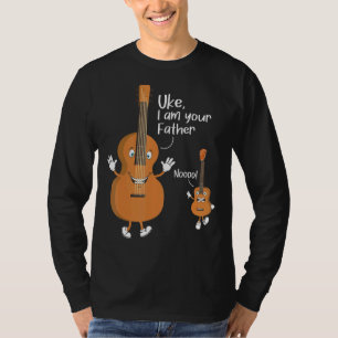 T-shirt Uke Je Suis Votre Père Ukulele Guitare Instrument 