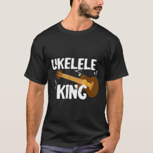 T-shirt Ukelele King Guitariste Uke Instrument Hawai