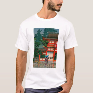 T-shirt ukiyoe hasui No62 Kasuga Shrine in Nara