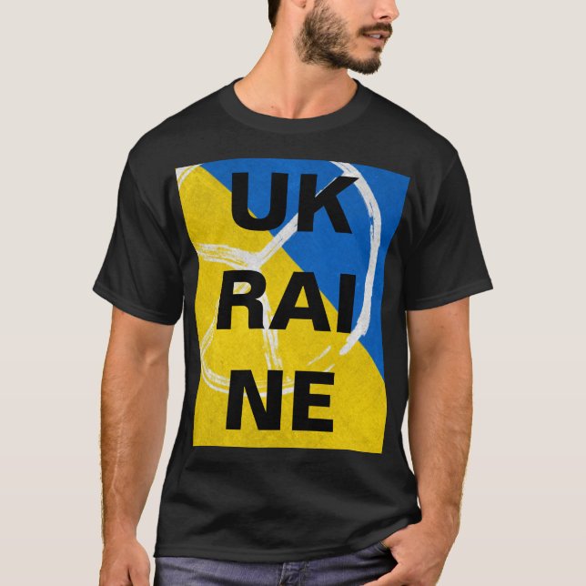 T-shirt UKRAINE (Devant)