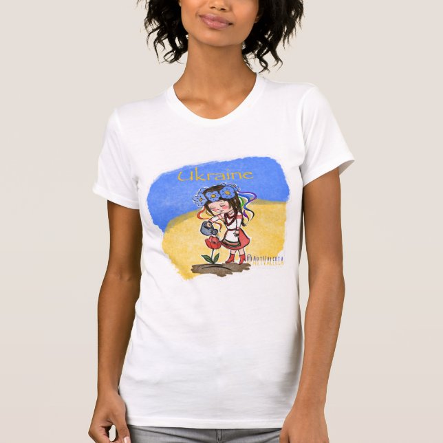 T-shirt Ukraine  (Devant)