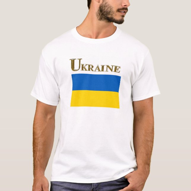 T-SHIRT UKRAINE (Devant)