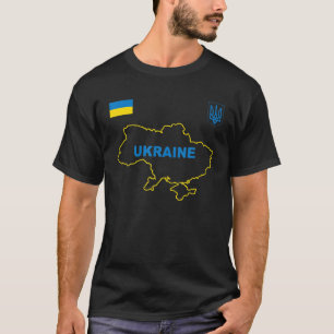 T-shirt Ukraine 2022 Équipe nationale de football Football