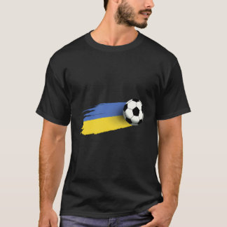 T-shirt Ukraine Drapeau Jersey Ukrainienne Soccer Team Ukr