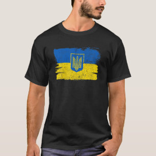 T-shirt Ukraine Drapeau Ukraine Soutien Ukraine Amitié Pai