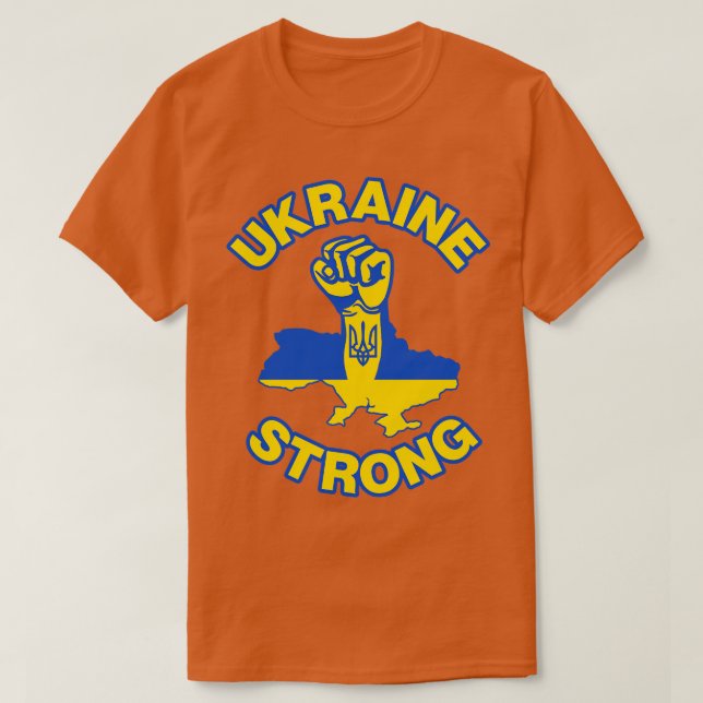 T-shirt Ukraine forte (Design devant)