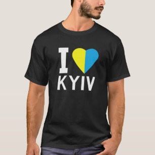T-shirt Ukraine Kiev Soutenez Et Tenez Le Drapeau Ukrainie
