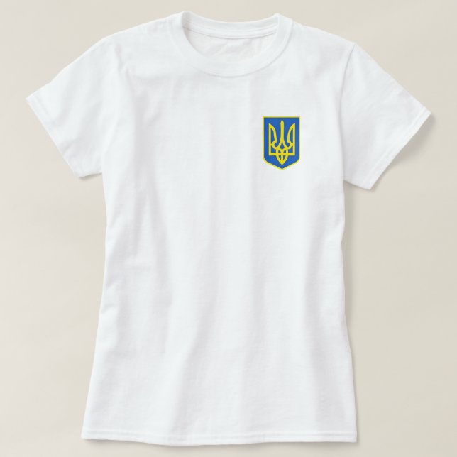 T-shirt Ukraine - La liberté gagne toujours (Design devant)