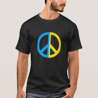 T-shirt Ukraine La Paix Est Avec L'Ukraine