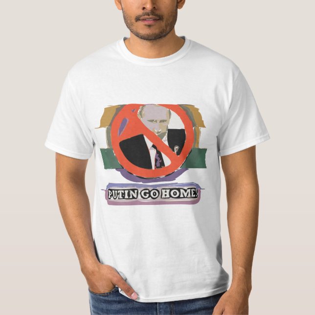 T-shirt Ukraine stand ukraine stoprussie stopInvasion (Devant)