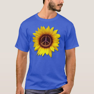 T-shirt Ukraine Tournesol Symbole de Paix Signe d'Amour An