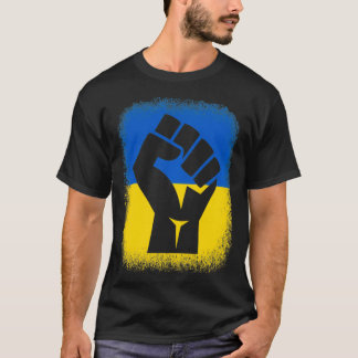 T-shirt Ukraine  Ukrainian Flag Stand With Ukraine DNA Pul