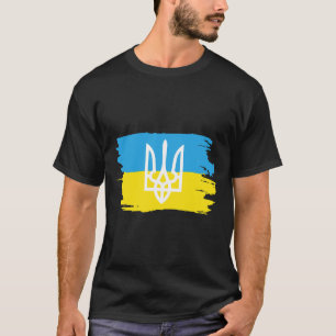 T-shirt Ukraine Ukrainiens Ukrainien Kiev Trysub Drapeau 3