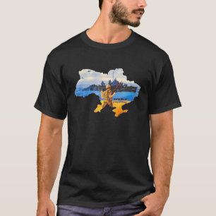 T-shirt Ukraine vintage Postage Timbre Fierté Ukraine M