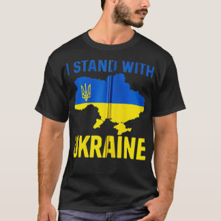 T-shirt Ukrainian Lover I Stand With Ukraine Support Frien