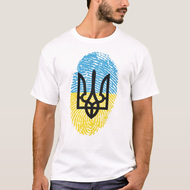 T-shirt ukrainien (Devant)