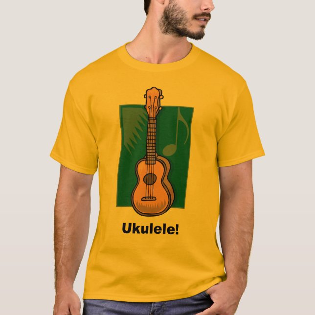 T-shirt Ukulélé ! (Devant)