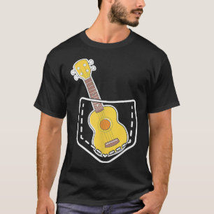 T-shirt Ukulele dans ma poche Uke Guitare Player Musique I
