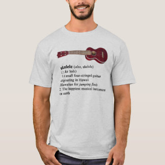 T-shirt Ukulélé définie