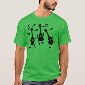 T-shirt Ukulele Music vintage