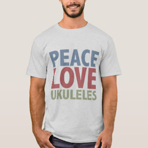 T-shirt Ukulélés d'amour de paix