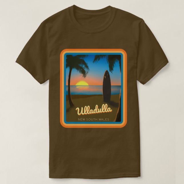 T-shirt Ulladulla Nouvelle-Galles du Sud (Design devant)