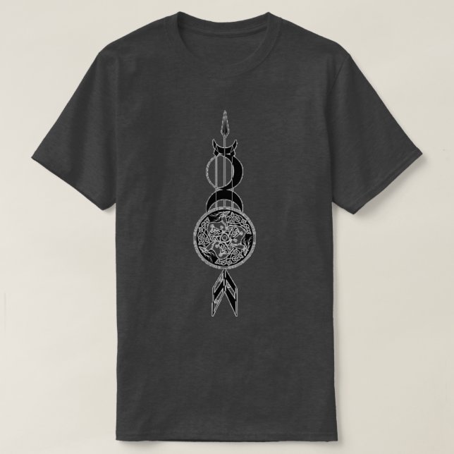 T-shirt Ullr Arrow (Design devant)