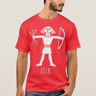 T-shirt Ullr Norse Viking God of Archery Ski Hunter Winte