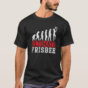 T-shirt Ultimate Frisbee Evolution Flying Disk Sport