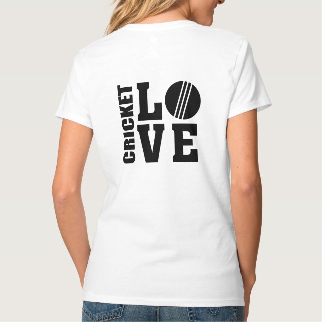 T-shirt Ultimate I Love Cricket, Cricket (Dos)