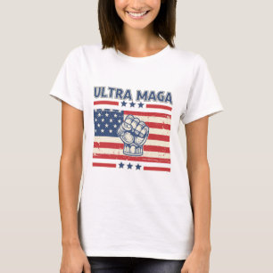 T-shirt Ultra MAGA - Donald Trump patriotique