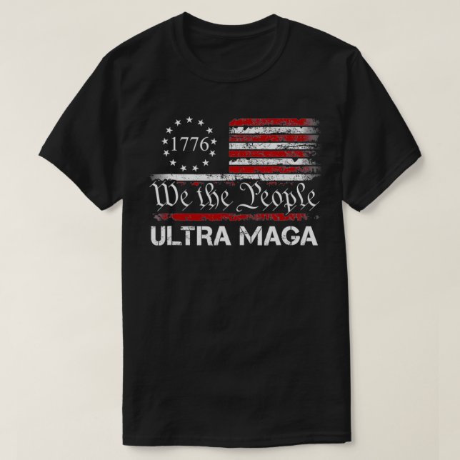 T-shirt Ultra Maga Proud UltraMaga Vintage  (Design devant)