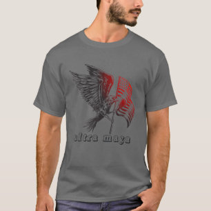 T-shirt Ultra Maga Respect American Flag Jour indépendant