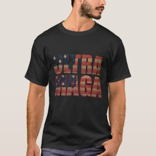 T-shirt Ultra MAGA Trump Supporter ⛳ Great Again USA