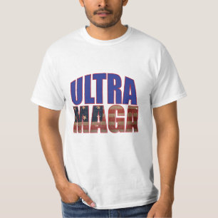 T-shirt Ultra MAGA Trump Supporter ⛳ Great Again USA
