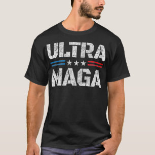 T-shirt Ultra Maga  UltraMaga États-Unis Fier Américain Ul