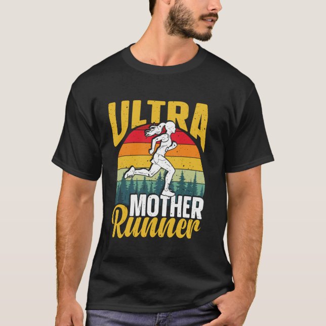 T-shirt Ultra Maman Coureuse (Devant)