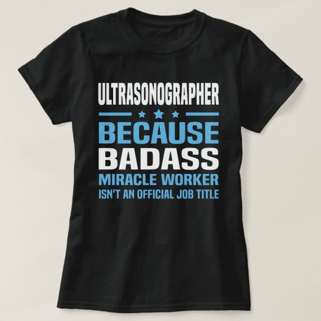T-shirt Ultrasonographe (Design devant)